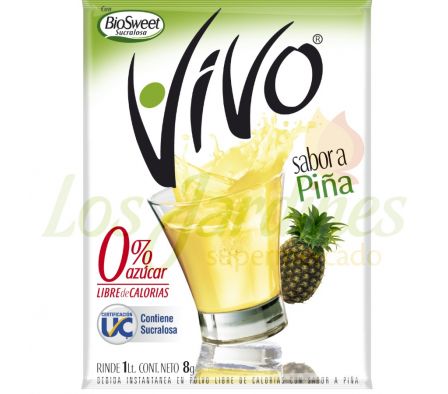 JUGO EN POLVO VIVO PIÑA 1L