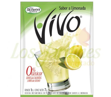 JUGO EN POLVO VIVO LIMONADA 1L