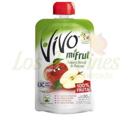 JUGO VIVO MIFRUT MANZANA 90 GR