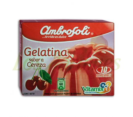 GELATINAS AMB CEREZA 100X20