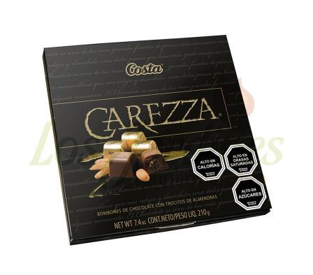 CHOCOLATE CAREZZA COSTA 210 GRS