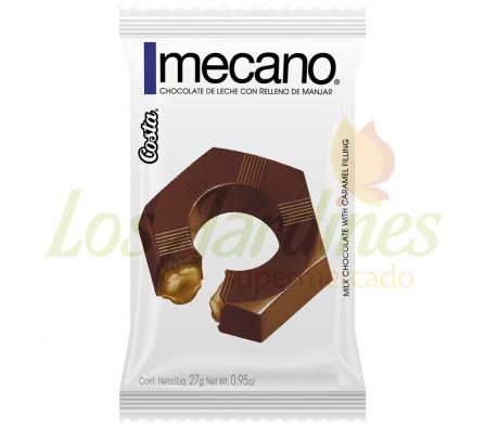 CHOCOLATE MECANO TUERCA 27G