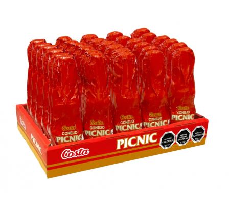 CONEJO DE PASCUA PLANO COSTA PICNIC 48 GRS-