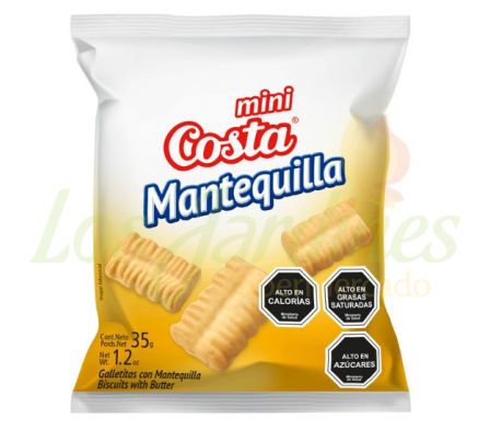 Galleta Mantequilla Costa 140gr