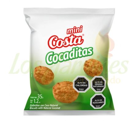 GALLETITAS COSTA MINI-COCADITAS 35G