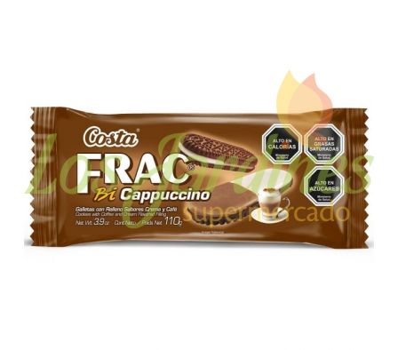 GALLETITAS COSTA FRAC CAPUCCINO 110GR