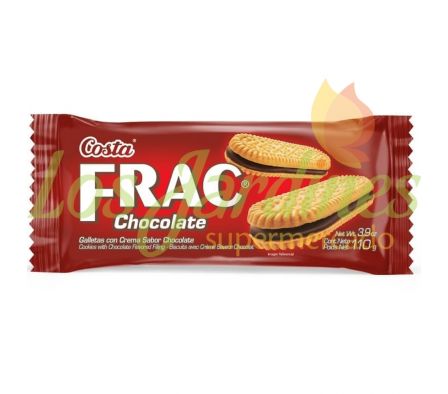 GALLETITAS COSTA FRAC CHOCOLATE 110GR