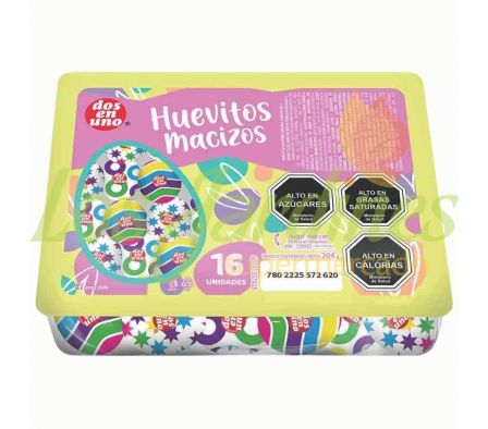 HUEVO DE PASCUA DEU 5.1G X 16 UND
