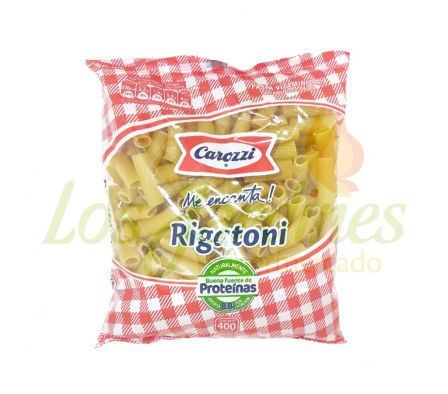 FIDEOS RIGATONI CAROZZI 400G