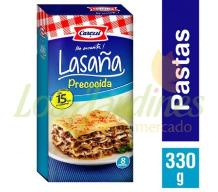 LASAÑA PRECOCIDA CAROZZI 330G
