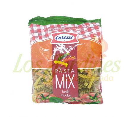 FIDEOS FUSILLI TRICOLOR CAROZZI 400G