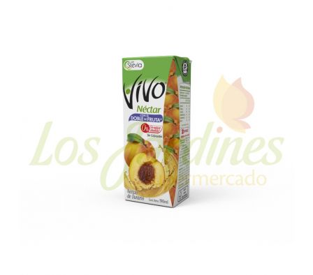 JUGO VIVO NECTAR DURAZNO 190 CC