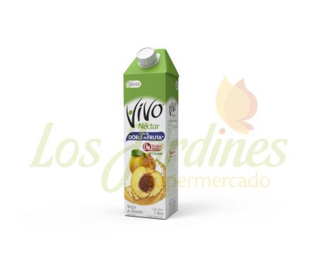 JUGO VIVO NECTAR DURAZNO 1L