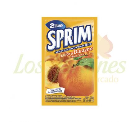 JUGO DURAZNO SPRIM 2L 25G