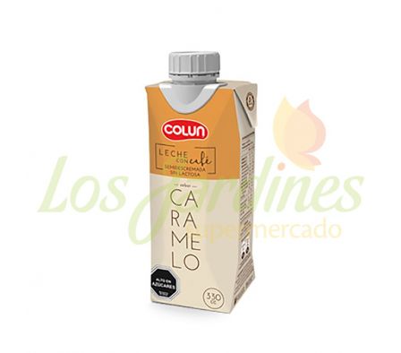 LECHE CON CAFE SEMIDESC. CARAMELO COLUN 330ML