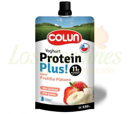 YOGHURT PROT P11 FRUTILLA CON BANANA COLUN X 150G