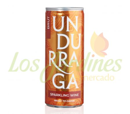 VINO ESPUMANTE UNDURRAGA BRUT LATA 250ML