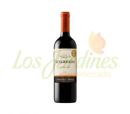 VINO TINTO CARMENERE CONCHA Y TORO 750ML