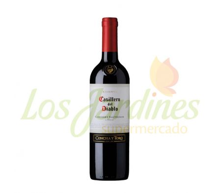 VINO CASILLERO DEL DIABLO CAB. SAUV. 750 ML:_