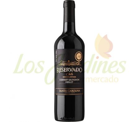 VINO RESERVADO LIMITADA SANTA CAROLINA 750 ML