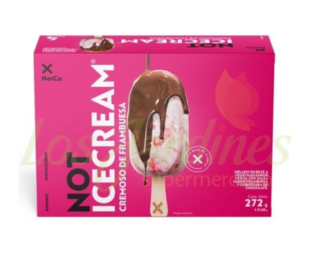 PACK HELADO NOTCO PALETA CREMOSO FRAMBUESA