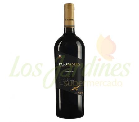 VINO PASO DE LOS ANDES CARMENERE 750 ML