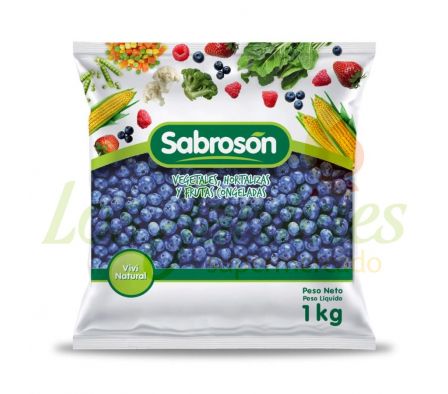 ARANDANOS CONGELADAS SABROSON 1KG