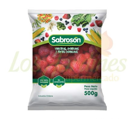 FRUTILLA SABROSON ENTERA CONGELADA 500G