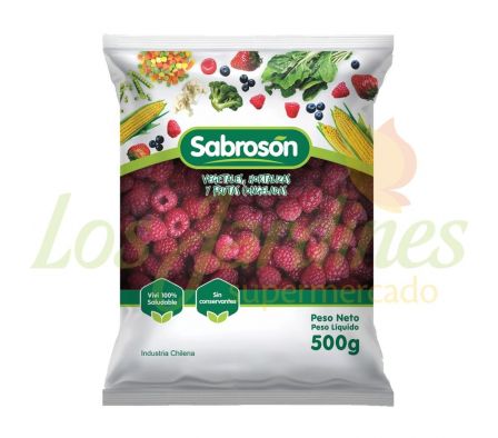 FRAMBUESA SABROSON CONGELADO 500G