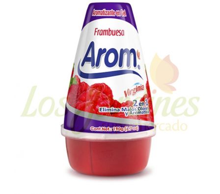 AROMATIZANTE EN GEL AROM FRAMBUESA 190 GR..