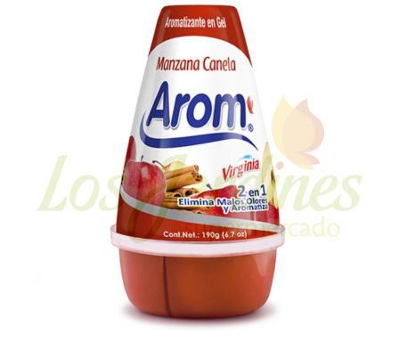 AROMATIZANTE EN GEL AROM MANZANA CANELA 190 GR..