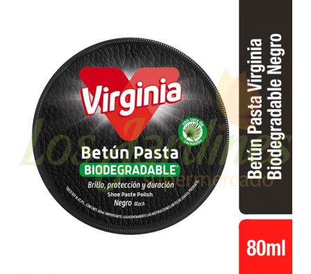 BETUN VIRGINIA BIO PASTA NEGRO 80ML