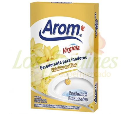 PASTILLA DESODORANTE P/WC AROM  VAINILLA FL 40GRS