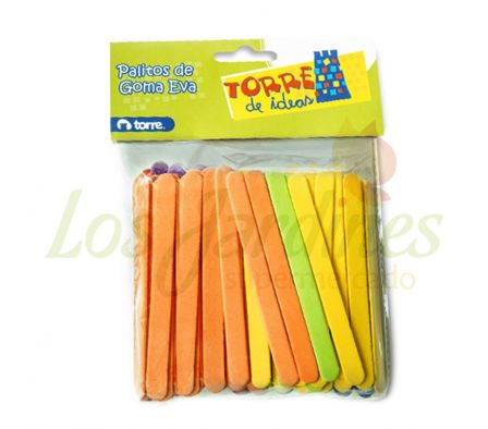 PALITOS GOMA EVA TORRE