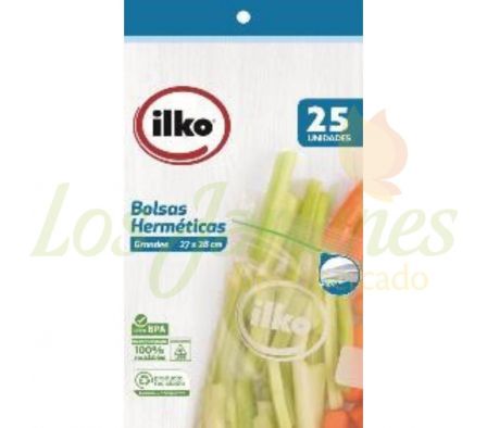 BOLSAS HERMETICAS ILKO GRANDE 25U 27x28