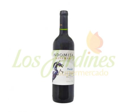 VINO INDOMITA RESERVA MERLOT 750ML
