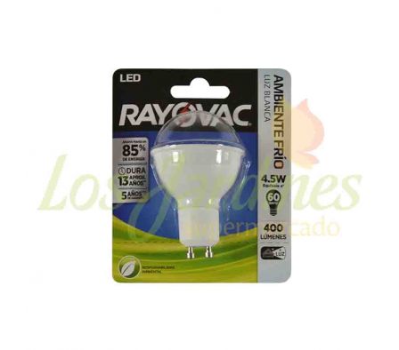 FOCO RAYOVAC LED 4,5W 220V DICROICA