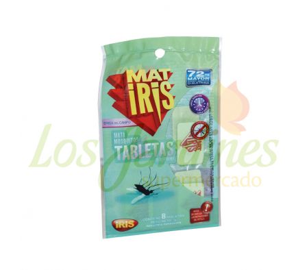 TABLETA MATIRIS MATA MOSQUITOS BRISA SOBRE X 8 U