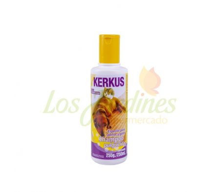 SHAMPOO PULGUICIDA KERKUS 250 CC