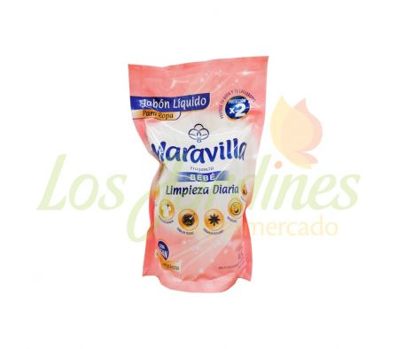 JABON LIQUIDO BEBE MARAVILLA PET 900 ML