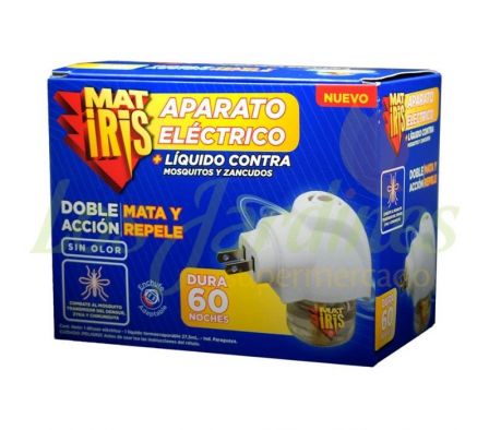 MATIRIS LIQUIDO ELECTRICO + APARATO REPUESTO 60HS