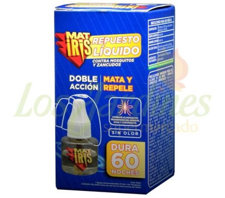 MATIRIS LIQUIDO ELECTRICO REPUESTO 60HS