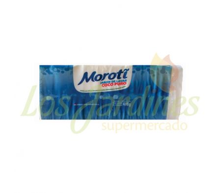 JABON DE LAVAR BLANCO MOROTI 10 UNID-