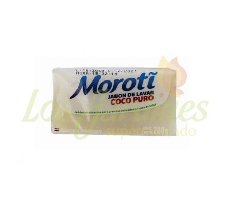 JABON EN PAN COCO MOROTI 200 GRS-