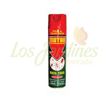 INSECTICIDA AEROSOL VERDE MATRA 440 ML-