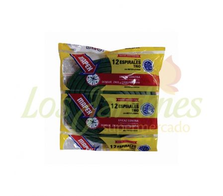 ESPIRALES TRIO MAPEX FLOW PACK 12 UNI