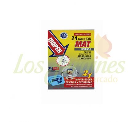 MAPEX MAT CON INCIENSO X 24 UNID--