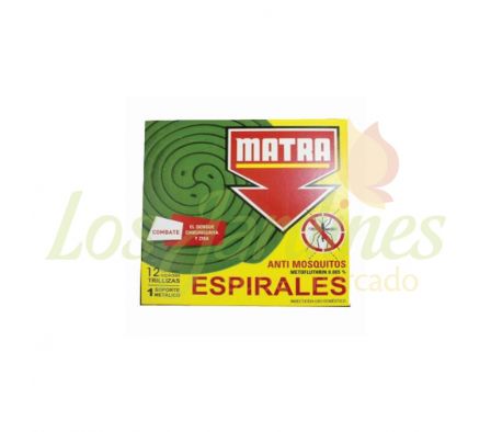 ESPIRALES MATRA TRILLIZAS X 12 UNI-