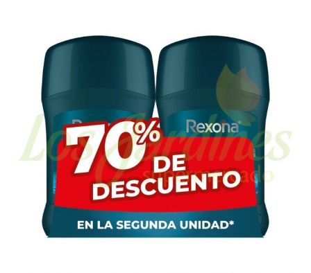 DESODORANTE REXONA DEO STI AP XTRA COOL 2X50G