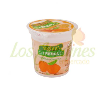 YOGHURT ENTERO TREBOL DURAZNO 140G